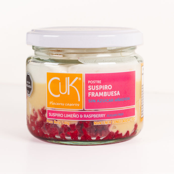 Suspiro Frambuesa Sin Azúcar Añadida
